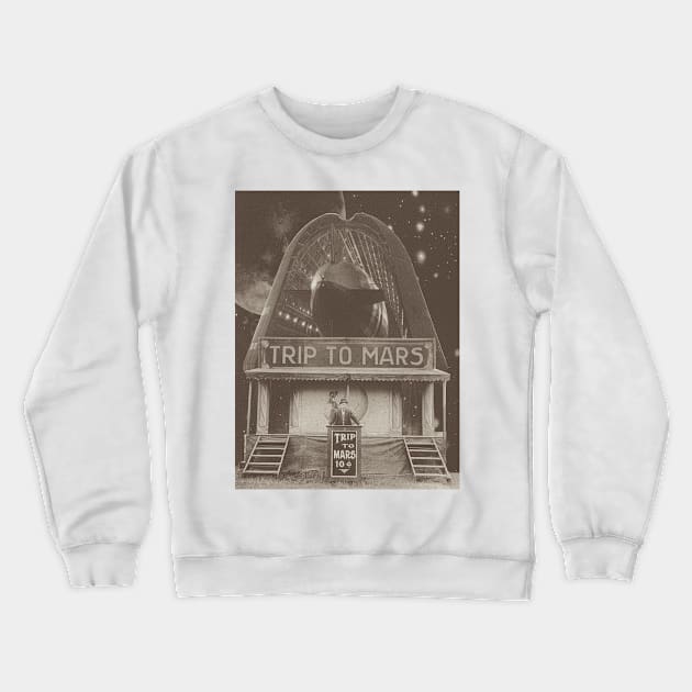 10 cents to mars Crewneck Sweatshirt by Banyu_Urip